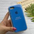 قاب گوشی iPhone 7 - iPhone 8 - iPhone SE 2020 - iPhone SE 2022 آیفون سیلیکونی اورجینال پاک کنی درجه یک زیربسته آبی کد 125965