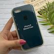 قاب گوشی iPhone 7 - iPhone 8 - iPhone SE 2020 - iPhone SE 2022 آیفون سیلیکونی اورجینال پاک کنی درجه یک زیربسته سرمه ای کد 125980