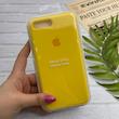 قاب گوشی iPhone 7 Plus - iPhone 8 Plus آیفون سیلیکونی اورجینال پاک کنی درجه یک زیربسته زرد کد 125987