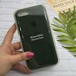 قاب گوشی iPhone 7 Plus - iPhone 8 Plus آیفون سیلیکونی اورجینال پاک کنی درجه یک زیربسته سبز تیره کد 125992