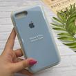 قاب گوشی iPhone 7 Plus - iPhone 8 Plus آیفون سیلیکونی اورجینال پاک کنی درجه یک زیربسته آبی روشن کد 125994