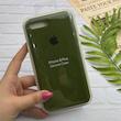 قاب گوشی iPhone 7 Plus - iPhone 8 Plus آیفون سیلیکونی اورجینال پاک کنی درجه یک زیربسته سبز یشمی کد 125995