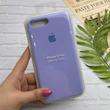 قاب گوشی iPhone 7 Plus - iPhone 8 Plus آیفون سیلیکونی اورجینال پاک کنی درجه یک زیربسته بنفش روشن کد 125997
