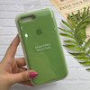 قاب گوشی iPhone 7 Plus - iPhone 8 Plus آیفون سیلیکونی اورجینال پاک کنی درجه یک زیربسته سبز کد 126000