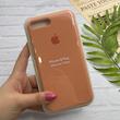 قاب گوشی iPhone 7 Plus - iPhone 8 Plus آیفون سیلیکونی اورجینال پاک کنی درجه یک زیربسته پرتقالی کد 126002