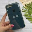 قاب گوشی iPhone 7 Plus - iPhone 8 Plus آیفون سیلیکونی اورجینال پاک کنی درجه یک زیربسته سرمه ای کد 126003