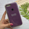 قاب گوشی iPhone 7 Plus - iPhone 8 Plus آیفون سیلیکونی اورجینال پاک کنی درجه یک زیربسته بنفش کد 126004