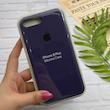 قاب گوشی iPhone 7 Plus - iPhone 8 Plus آیفون سیلیکونی اورجینال پاک کنی درجه یک زیربسته بنفش تیره کد 126005