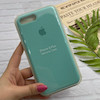 قاب گوشی iPhone 7 Plus - iPhone 8 Plus آیفون سیلیکونی اورجینال پاک کنی درجه یک زیربسته سبزآبی کد 126014