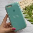 قاب گوشی iPhone 7 Plus - iPhone 8 Plus آیفون سیلیکونی اورجینال پاک کنی درجه یک زیربسته سبزآبی کد 126014
