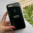 قاب گوشی iPhone 7 Plus - iPhone 8 Plus آیفون سیلیکونی اورجینال پاک کنی درجه یک زیربسته مشکی کد 126015