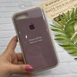 قاب گوشی iPhone 7 Plus - iPhone 8 Plus آیفون سیلیکونی اورجینال پاک کنی درجه یک زیربسته بنفش کدر کد 126016