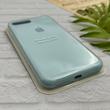 قاب گوشی iPhone 7 Plus - iPhone 8 Plus آیفون سیلیکونی اورجینال پاک کنی درجه یک زیربسته آبی روشن کد 126022