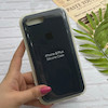 قاب گوشی iPhone 7 Plus - iPhone 8 Plus آیفون سیلیکونی اورجینال پاک کنی درجه یک زیربسته سرمه ای کد 126024