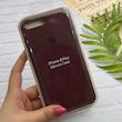 قاب گوشی iPhone 7 Plus - iPhone 8 Plus آیفون سیلیکونی اورجینال پاک کنی درجه یک زیربسته زرشکی کد 126027