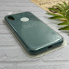 قاب گوشی iPhone X - iPhone XS آیفون سیلیکونی اورجینال پاک کنی درجه یک زیربسته سبز کد 126030