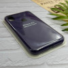 قاب گوشی iPhone X - iPhone XS آیفون سیلیکونی اورجینال پاک کنی درجه یک زیربسته بنفش تیره کد 126031