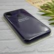 قاب گوشی iPhone X - iPhone XS آیفون سیلیکونی اورجینال پاک کنی درجه یک زیربسته بنفش تیره کد 126031