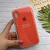 قاب گوشی iPhone X - iPhone XS آیفون سیلیکونی اورجینال پاک کنی درجه یک زیربسته مرجانی کد 126038