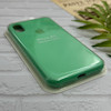 قاب گوشی iPhone X - iPhone XS آیفون سیلیکونی اورجینال پاک کنی درجه یک زیربسته سبز کد 126043