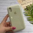 قاب گوشی iPhone X - iPhone XS آیفون سیلیکونی اورجینال پاک کنی درجه یک زیربسته شیری کد 126046
