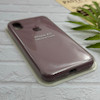 قاب گوشی iPhone X - iPhone XS آیفون سیلیکونی اورجینال پاک کنی درجه یک زیربسته بنفش کدر کد 126049