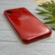 قاب گوشی iPhone X - iPhone XS آیفون سیلیکونی اورجینال پاک کنی درجه یک زیربسته قرمز کد 126050