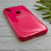 قاب گوشی iPhone X - iPhone XS آیفون سیلیکونی اورجینال پاک کنی درجه یک زیربسته سرخابی کد 126063