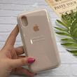 قاب گوشی iPhone X - iPhone XS آیفون سیلیکونی اورجینال پاک کنی درجه یک زیربسته پنککی کد 126064