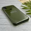 قاب گوشی iPhone X - iPhone XS آیفون سیلیکونی اورجینال پاک کنی درجه یک زیربسته سبز یشمی کد 126070