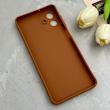 قاب گوشی Galaxy A07 سامسونگ سیلیکونی فانتزی عروسکی برجسته طرح لبوبو LABUBU محافظ لنزدار قهوه ای کد 126174