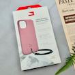 قاب گوشی iPhone 12 - 12 Pro آیفون اورجینال برند لندر LANDER شیاردار بند دار صورتی کد 97672