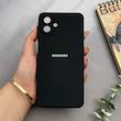 قاب گوشی Galaxy A07 سامسونگ سیلیکونی اورجینال پاک کنی درجه یک زیربسته مشکی کد 97705