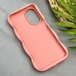 قاب گوشی Galaxy A17 سامسونگ سیلیکونی سولید SOLID منحنی عروسکی طرح لبوبو صورتی کد 126273