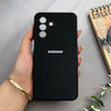 قاب گوشی Galaxy A17 سامسونگ سیلیکونی اورجینال پاک کنی درجه یک زیربسته مشکی کد 97713