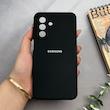 قاب گوشی Galaxy A17 سامسونگ سیلیکونی اورجینال پاک کنی درجه یک زیربسته مشکی کد 97713