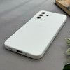 قاب گوشی Galaxy A17 سامسونگ سیلیکونی اورجینال پاک کنی درجه یک زیربسته سفید کد 97714