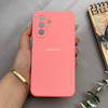 قاب گوشی Galaxy A17 سامسونگ سیلیکونی اورجینال پاک کنی درجه یک زیربسته صورتی کد 97715