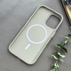 قاب گوشی iPhone 17 آیفون اورجینال Premium Case پشت سیلیکونی پاک کنی مگ سیف اورجینال لنزمتال سفید کد E21-97718