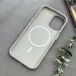 قاب گوشی iPhone 17 آیفون اورجینال Premium Case پشت سیلیکونی پاک کنی مگ سیف اورجینال لنزمتال سفید کد E21-97718