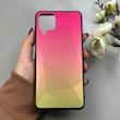 قاب گوشی Galaxy A12 - M12 سامسونگ طرح پشت طلق الماسی دور سیلیکونی دورنگ کد 97736