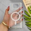 قاب گوشی Poco X3 - Poco X3 Pro شیائومی Luxury طلقی شفاف رزینی PTO طرح مگ سیف شاین اکلیلی کد 124938