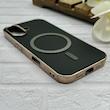 قاب گوشی iPhone 17 آیفون سوزنی لاکچری مگ سیف دار دور کرومی اورجینال NEW CASE مشکی کد 125046