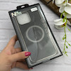 قاب گوشی iPhone 16 Pro Max آیفون سوزنی لاکچری مگ سیف دار دور کرومی اورجینال NEW CASE مشکی کد 125054