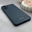 قاب گوشی Galaxy A07 سامسونگ کربن Puloka سیلیکونی ژله ای محافظ لنز دار سرمه ای کد 125300