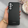 قاب گوشی Galaxy A16 سامسونگ کربن Puloka سیلیکونی ژله ای محافظ لنز دار مشکی کد 125325