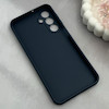 قاب گوشی Galaxy A16 سامسونگ کربن Puloka سیلیکونی ژله ای محافظ لنز دار سرمه ای کد 125329