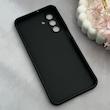 قاب گوشی Galaxy A17 سامسونگ کربن Puloka سیلیکونی ژله ای محافظ لنز دار مشکی کد 125331