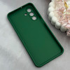 قاب گوشی Galaxy A17 سامسونگ کربن Puloka سیلیکونی ژله ای محافظ لنز دار سبز کد 125333
