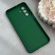 قاب گوشی Galaxy A17 سامسونگ کربن Puloka سیلیکونی ژله ای محافظ لنز دار سبز کد 125333